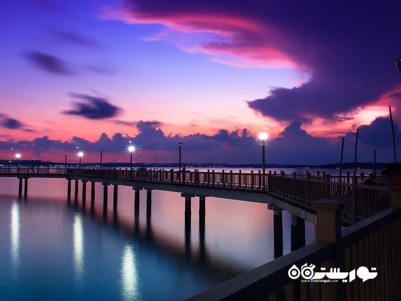 1. پیاده روی ساحلی چانگی پوینت (Changi Point Coastal Walk)، یک پیاده روی رمانتیک