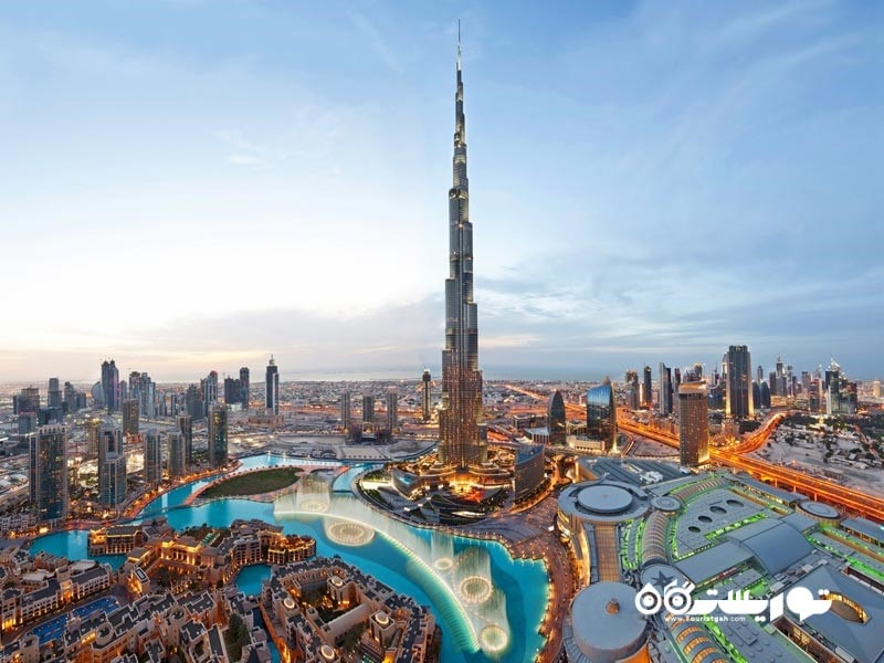 3-برج خلیفه The Burj Khalifa