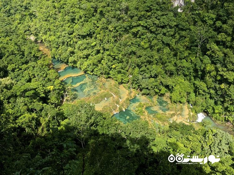 1.سموک شمپی (Semuc Champey)، گواتمالا