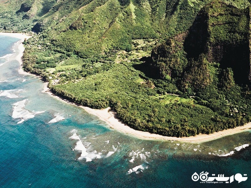 عکسی زیبا از جزیره کوآئی در هاوایی