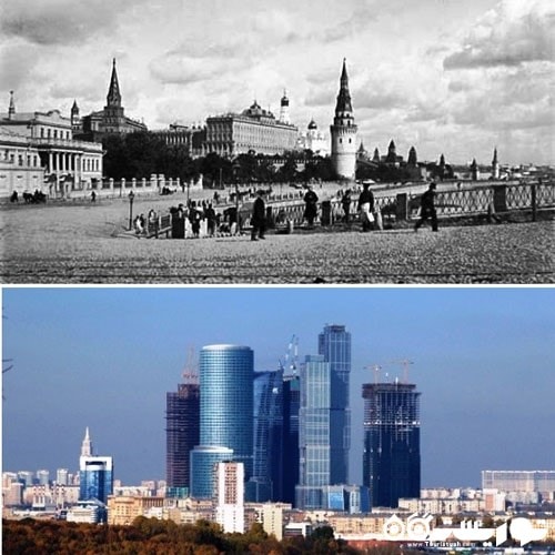 مسکو، روسیه – 1896 و هم اکنون