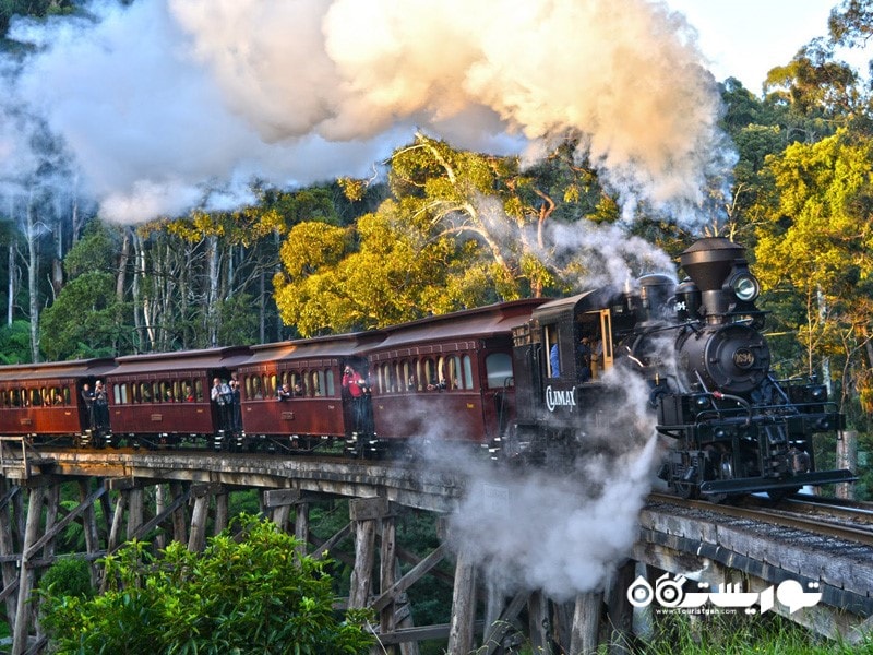 5. راه آهن پافینگ بیلی  (Puffing Billy Railway)