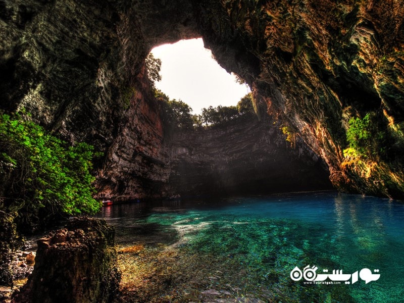 دریاچه غار مِلیسانی، یونان (Melissani Cave Lake, Greece)