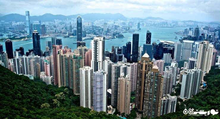 نمایی جذاب از هنگ کنگ
