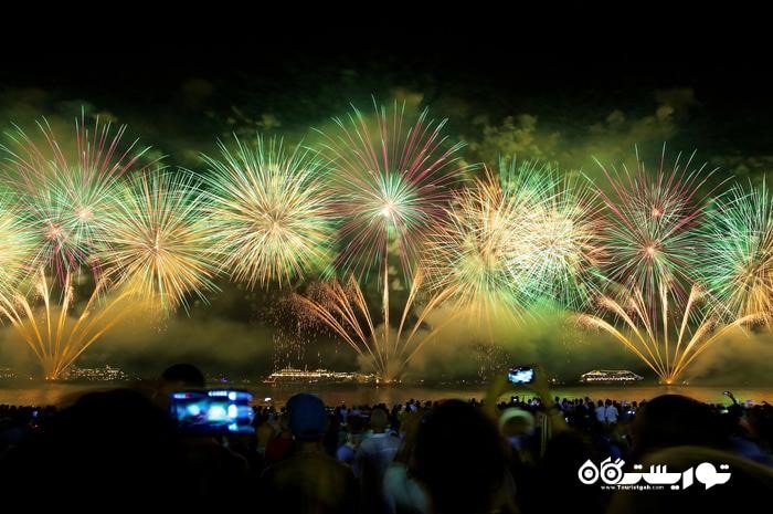 شب سال نو یکی از بزرگترین مناسبت ها در ریو دوژانیروست