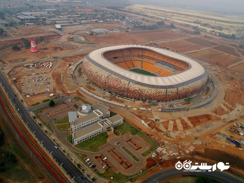 5- ورزشگاه اف ان بی (FNB Stadium)، ژوهانسبورگ