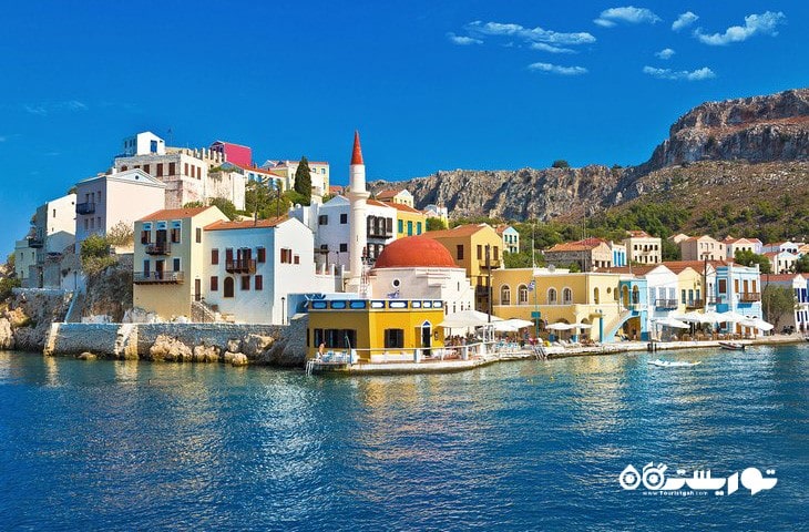 12. جزیره یونانی کاستلوریزو (Meis)جزیره برتر در ترکیه