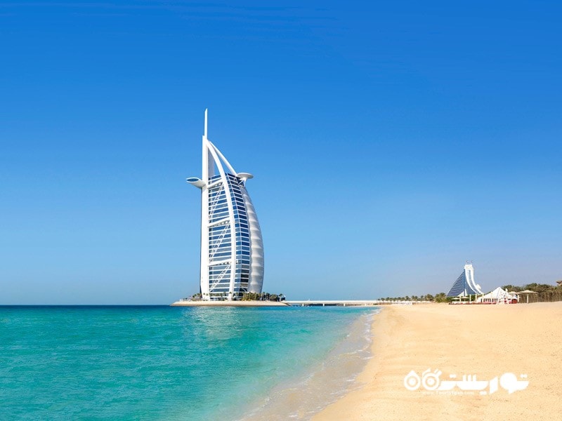 18- برج العرب جمیرا (Burj Al Arab Jumeirah)، دبی، امارات متحده  