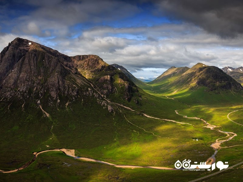 ارتفاعات اسکاتلند در کشور اسکاتلند