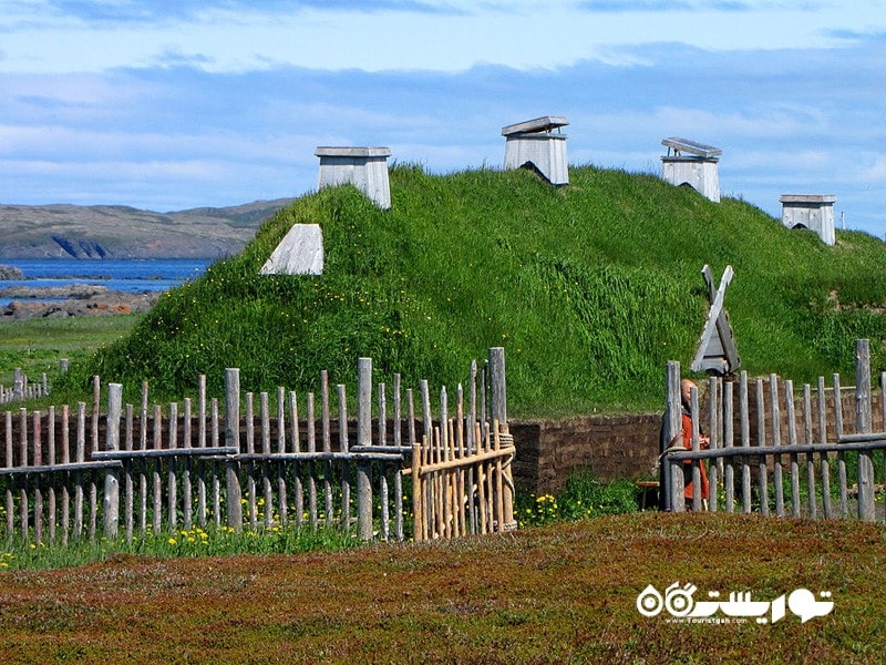 - لانس آ میدووس (L’Anse Aux Meadows)  