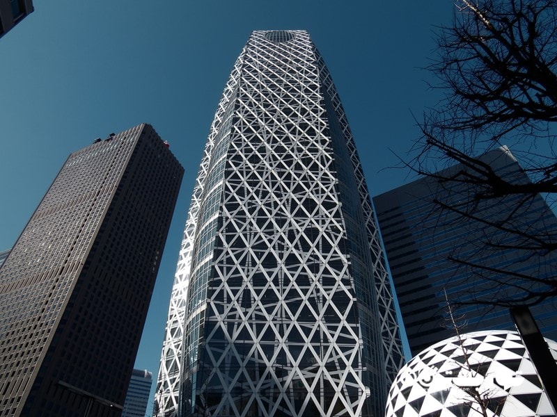 برج مود گاکوئن کوکون یکی از هفت معجزه معماری شهری توکیو