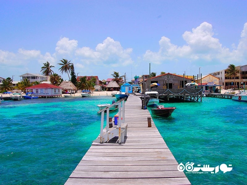 1- امبر گریس کایه (بلیز) (Ambergris Caye (Belize