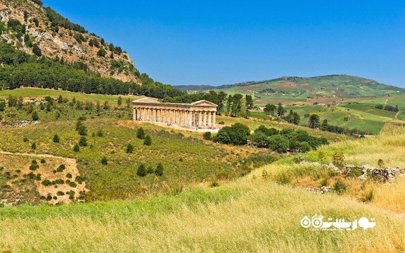 5- معبد دوریک سگستا (Doric Temple of Segesta)   