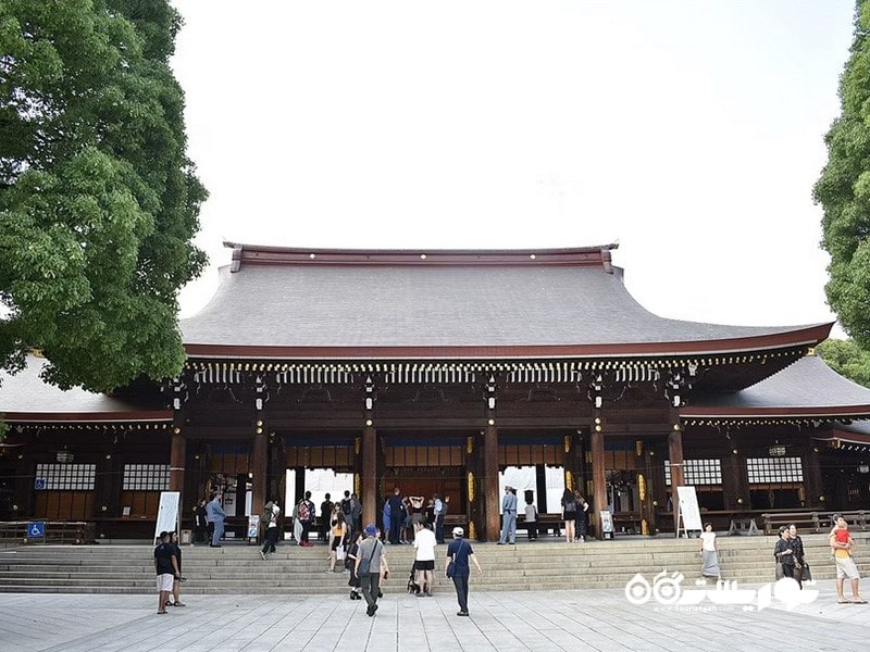 2. معبد میجی جینگو (Meiji Jingu) یک مکان میراث مهم است