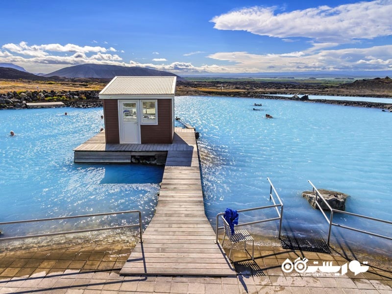 1- حمام طبیعی میواتن (Myvatn Nature Baths) در شمال ایسلند 