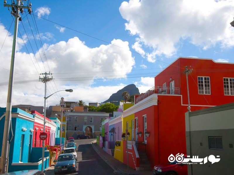 3.بوکاپ کیپ تاون (Bo-Kaap Cape Town) در کشور آفریقای جنوبی