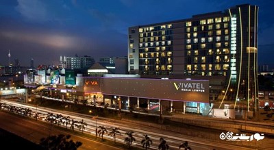 نمای شب هتل ویواتل کوالالامپور