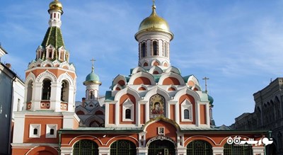  کلیسای جامع کازان یا قازان شهر روسیه کشور مسکو