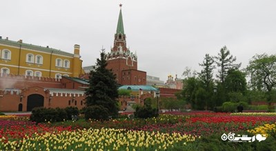  دیوار ها و برج های کرملین شهر روسیه کشور مسکو