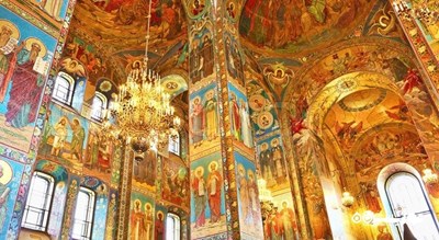  کلیسای ناجی در خون شهر روسیه کشور سن پترزبورگ
