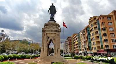  مجسمه آتاتورک شهر ترکیه کشور قونیه