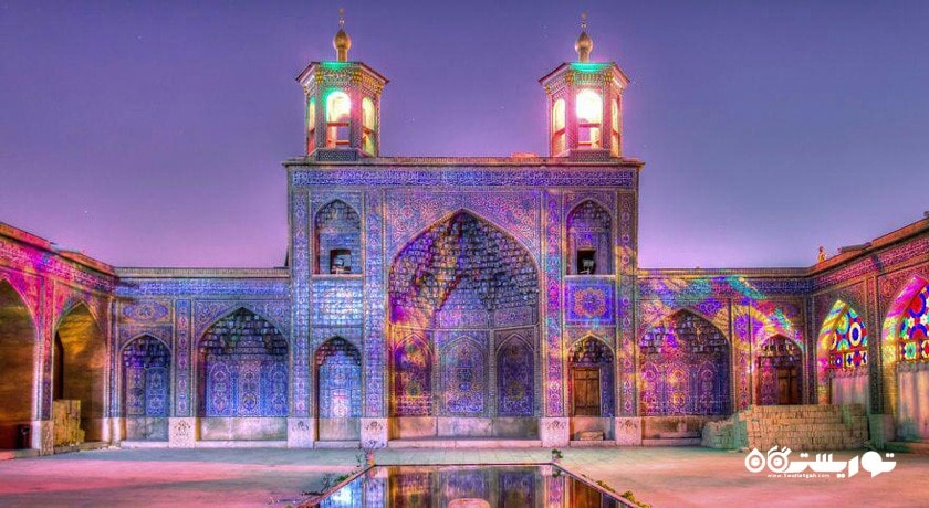  مسجد نصیر الملک شهرستان فارس استان شیراز