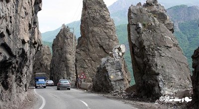  جاده چالوس شهرستان مازندران استان چالوس