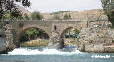  پل زمانخان شهرستان چهار محال و بختیاری استان سامان