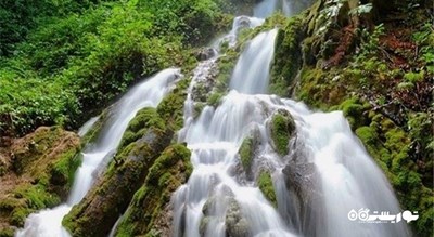  آبشار اوبن(آبشار بولا) شهرستان مازندران استان ساری