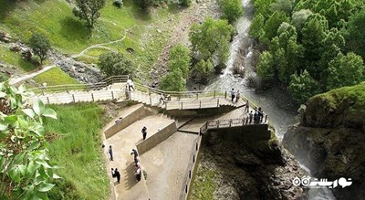  آبشار شلماش شهرستان آذربایجان غربی استان سردشت