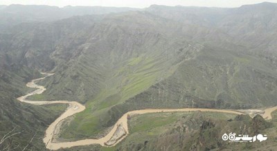  رودخانه قزل اوزن شهرستان اردبیل استان هشتجین