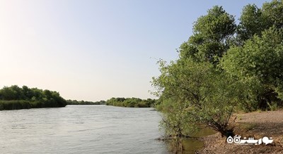  رودخانه کرخه شهرستان خوزستان استان شوش