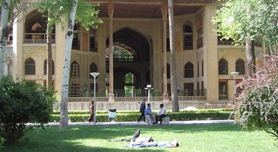  کاخ هشت بهشت شهرستان اصفهان استان اصفهان