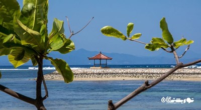 سرگرمی ساحل سانور شهر اندونزی کشور بالی