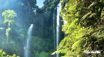  آبشار سکومپول شهر اندونزی کشور بالی