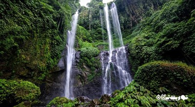  آبشار سکومپول شهر اندونزی کشور بالی