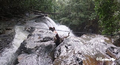  آبشار خونسی شهر تایلند کشور کو سامویی