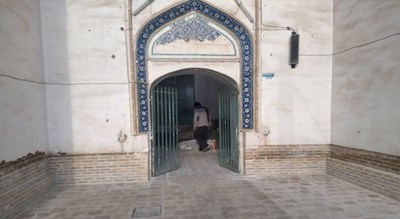  سردر مسجد زاویه شهرستان یزد استان یزد