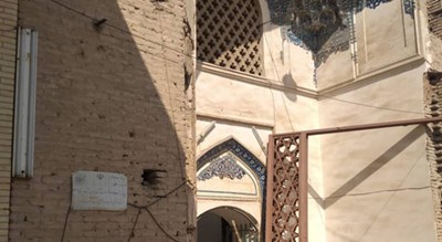 سردر مسجد زاویه شهرستان یزد استان یزد