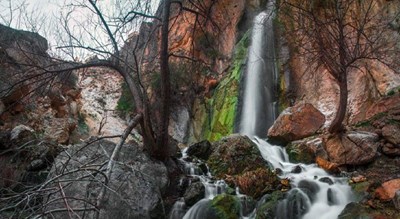  آبشار شاهان دشت شهرستان مازندران استان آمل