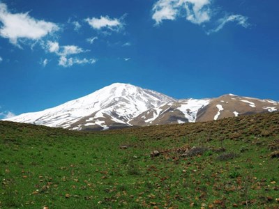  قله دماوند شهرستان مازندران استان آمل